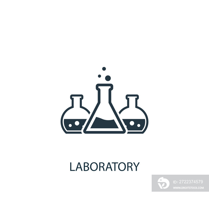 laboratory creative icon. Simple element illustration