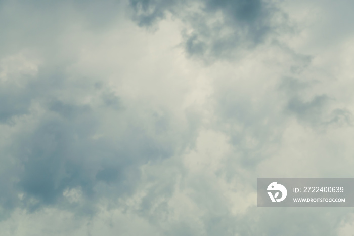 Dramatic dark sky with stormy clouds background.