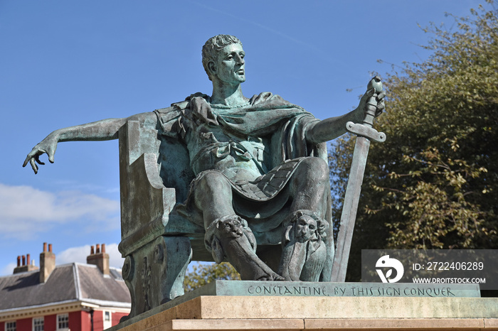 Constantine the Great Statue in York