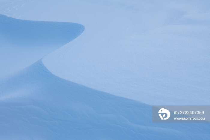 waves in snow