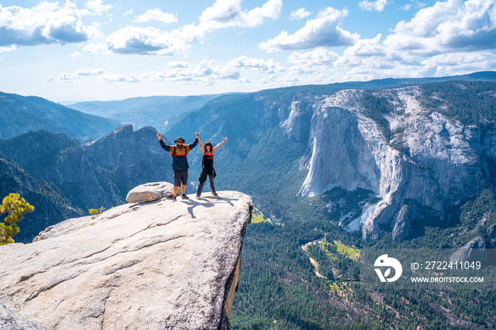 Finished the Taft point trekking in Yosemite National Park. United States