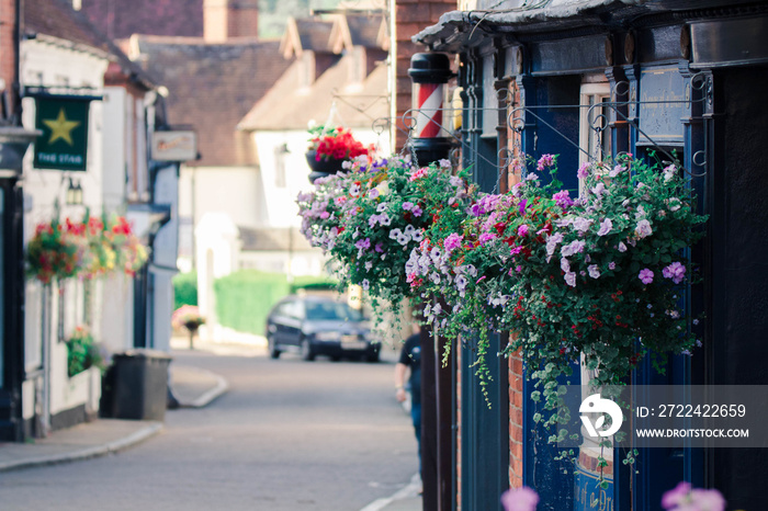 street in old town godalming surrey uk