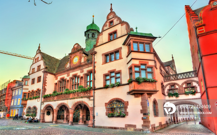 Town hall of Freiburg im Breisgau, Germany