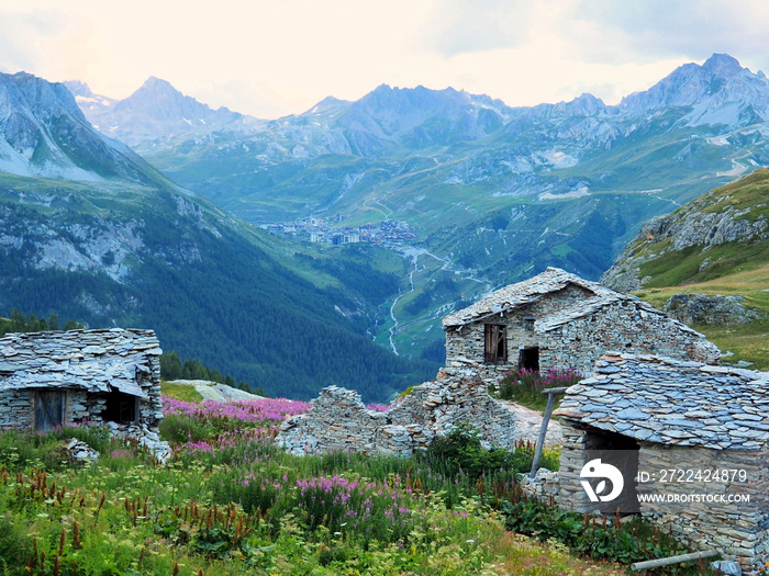 Tignes et parc national de la vanoise