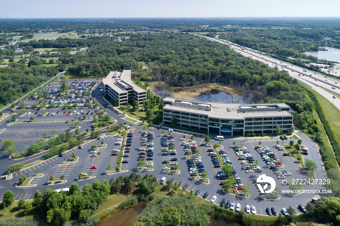 Office Park Expressway Aerial