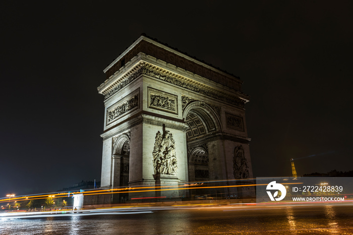 Arc de Triomphe in Paris.