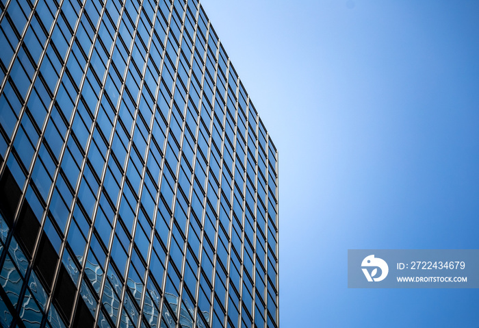 windows of business building in Hong Kong