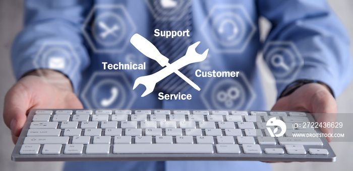 Concept of Technical Support Customer Service