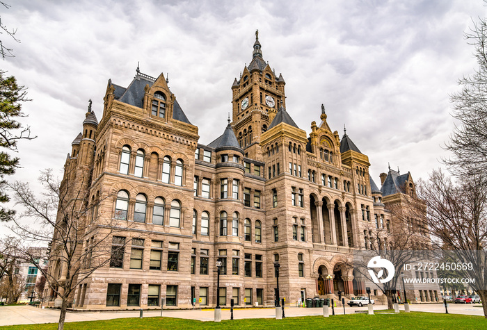 Salt Lake City and County Building in Utah