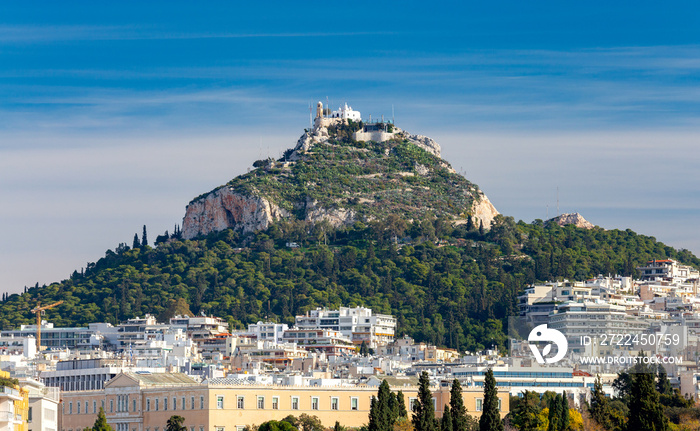 Athens. Mount Lycabettus.