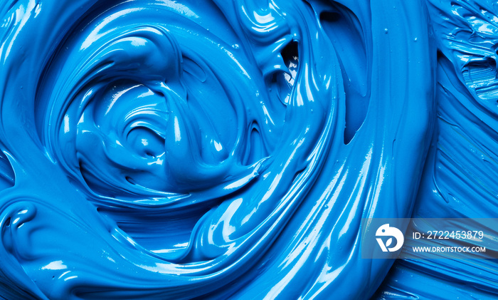 Blue paint texture background