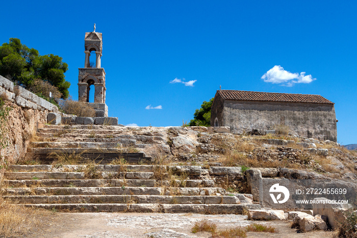 The sanctuary of Eleusis (Elefsina), one of the most mportant religious centers of the ancient world, where the goddess Demeter was constantly worshipped and seat of the secret Eleusinian Mysteries.