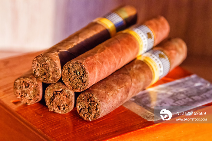 Cuban Cigars. All cigar production in Cuba is controlled by the Cuban government, and each brand may be rolled in several different factories in Cuba.