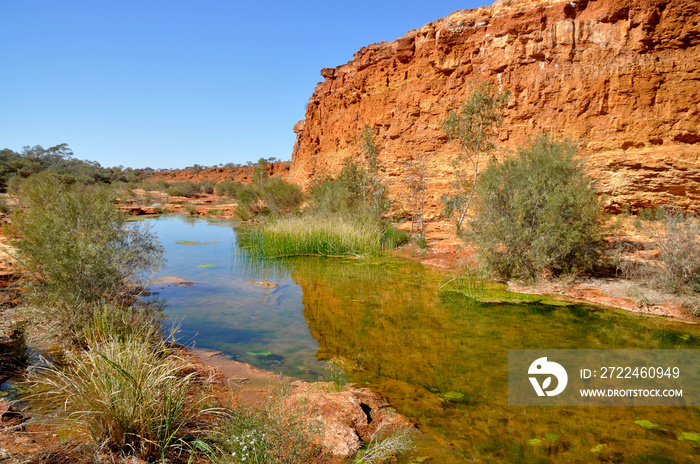 Wooramel Gorge in Central Western Australia