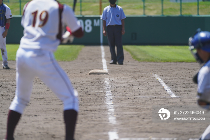 軟式野球の試合、野球、ベースボール