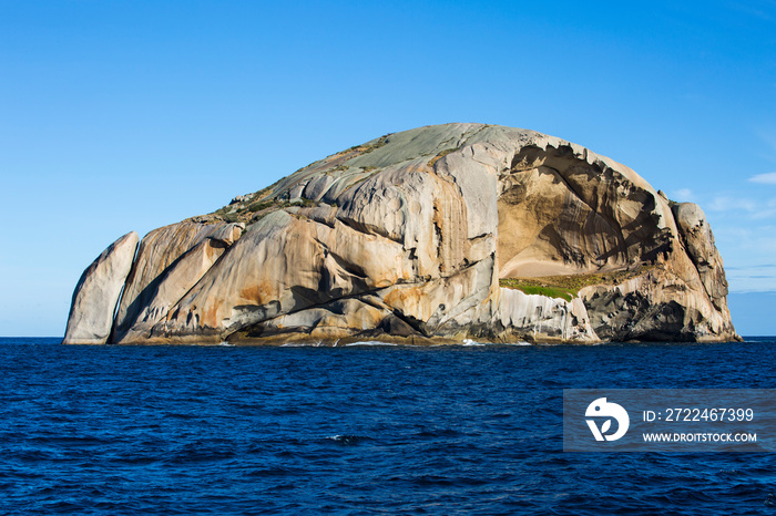 Cleft Island, better known as Skull Rock, is a solid granite monolith in Bass Strait near Wilsons Promontory in Victoria, Australia.
