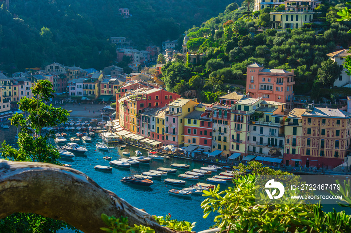 Picturesque fishing village Portofino, Liguria, Italy