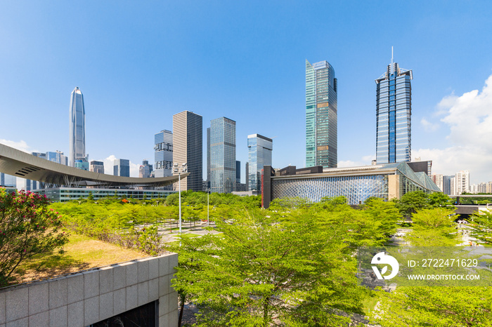 Shenzhen City Center City Scenery