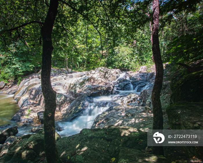 Waterfall in Chewacla State Park