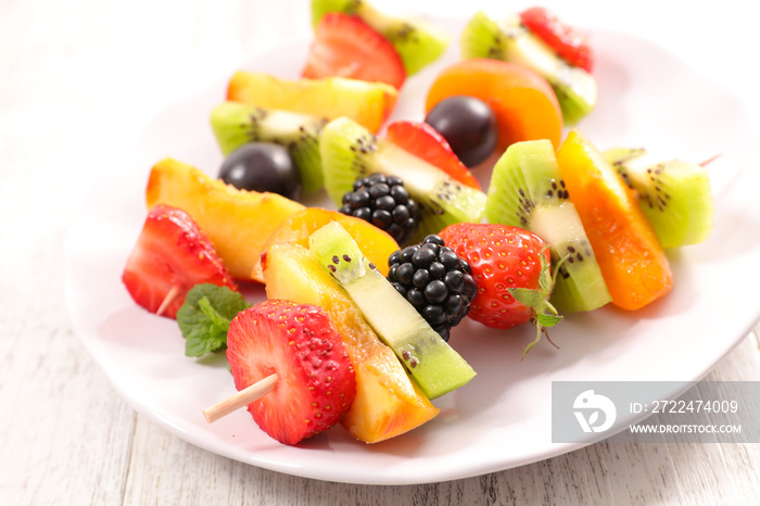 fruit skewer