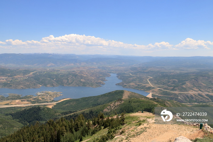 Jordanelle Reservoir near Park City, Utah