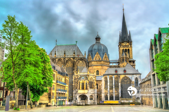 Aachen Cathedral, a UNESCO world heritage site in Germany