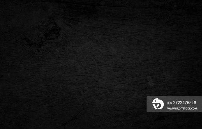 Black wood plank texture background