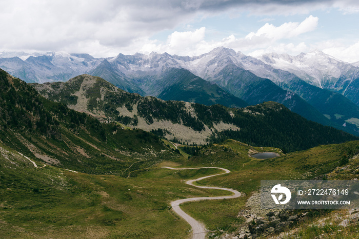 Panoramic trail Speikboden in Italy