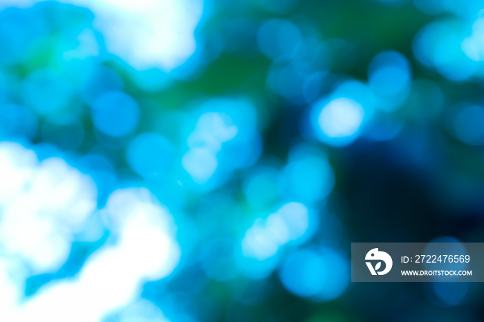 green blue bokeh abstract light background