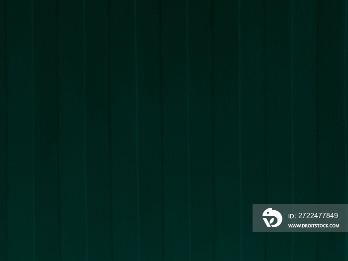 Dark green  velvet pattern fabric texture used as background. Empty green   fabric background of soft and smooth textile material. There is space for text.