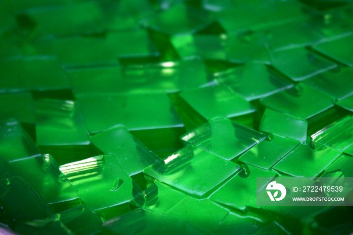 Green Crystal Jello