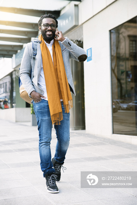 Businessman in the Street.