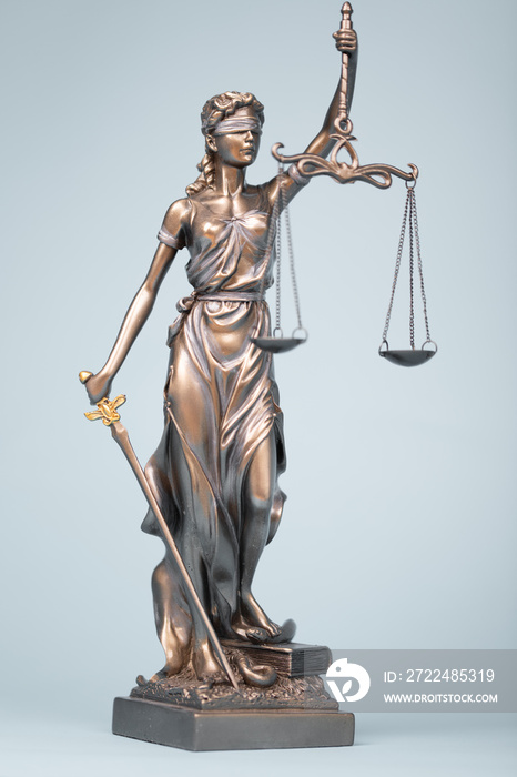 Statue of Justice - lady justice, law concept.
