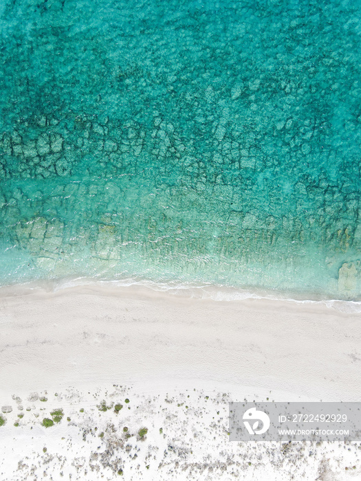 Paralia Agios Ioannis or paralia beach in Lefkada island, Greece