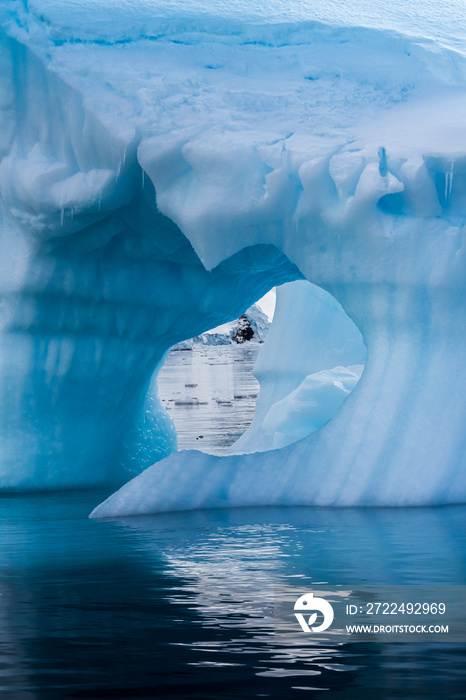 A beautiful Iceberg in Pleneau Bay, Port Charcot, Antarctica