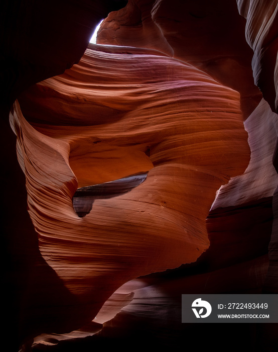 Lady in the wind - lower antelope Canyon