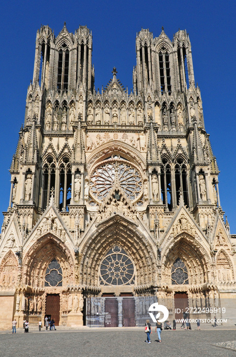 Reims, la cattedrale di Notre-Dame - Francia