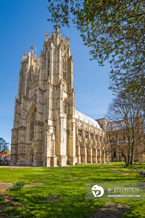 Beverley Minster at Springtime.