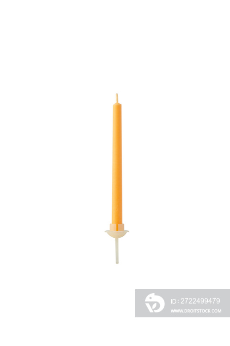 Party candle cutout, Png file.