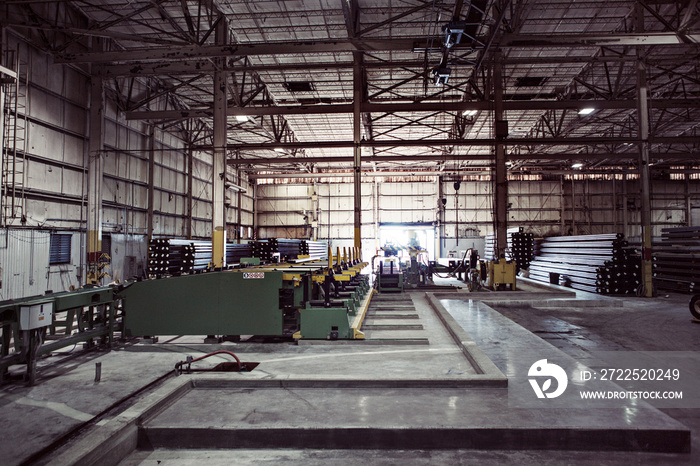 Interior view of factory