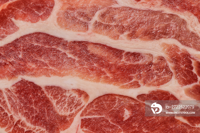 大理石花纹的日本牛肉、生牛肉、鲜肉。和牛宏观牛肉。大理石花纹的和牛。