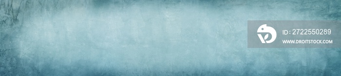 Blue soft vintage cement and horizontal ancient concrete wall background