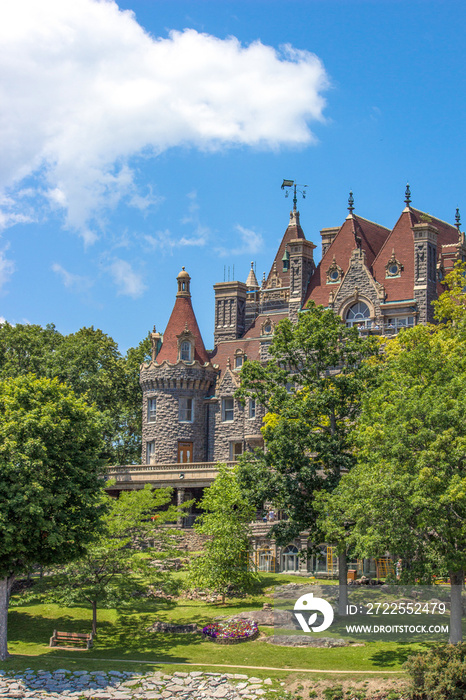 Boldt Castle on Heart Island USA New York