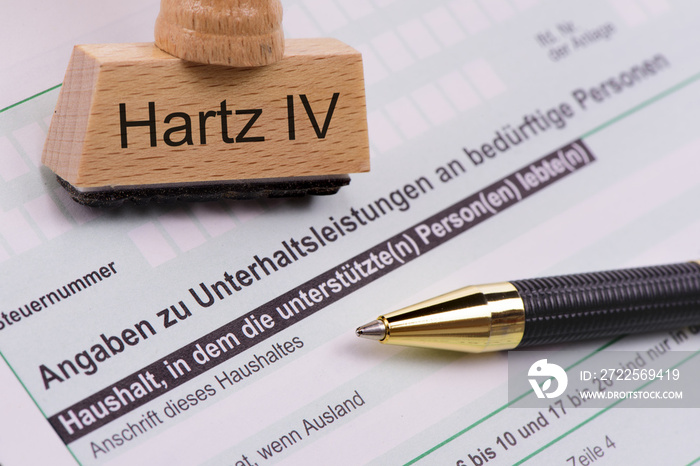 Steuerformular für Finanzamt