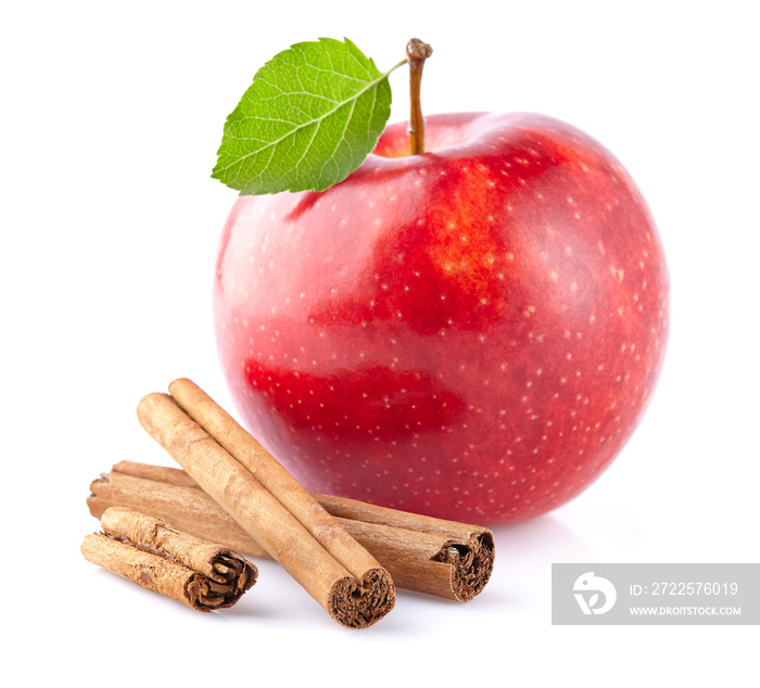 Apple with cinnamon