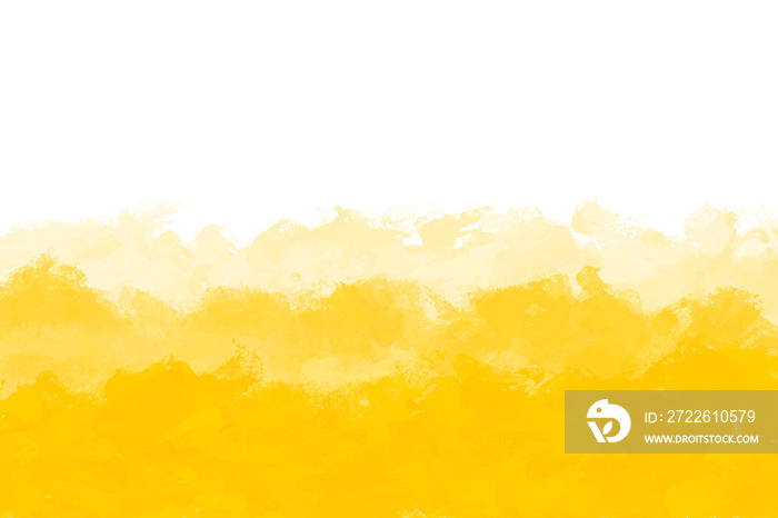 Yellow Watercolor modern  style with colorful  for your template.