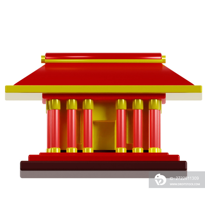 3d Temple China