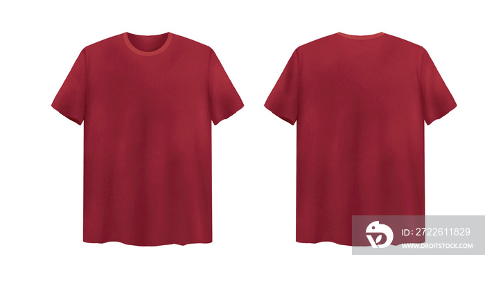 red t shirt