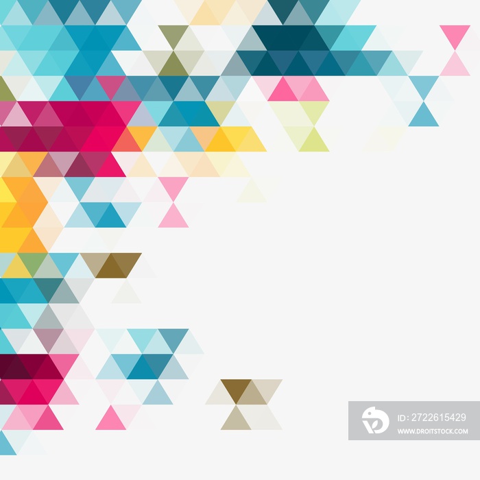 Colored abstract geometric background. design element. Vector triangles. eps 10