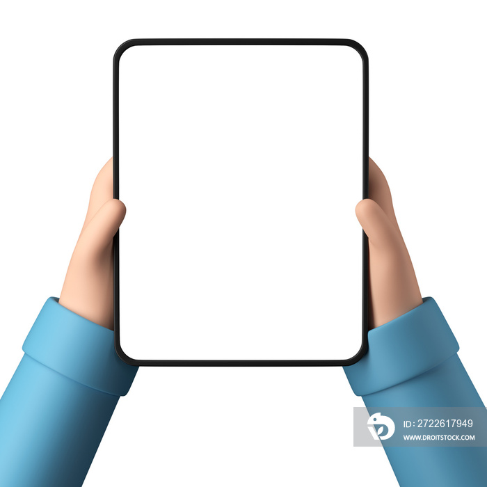 Mockup Tablet isolated on background png